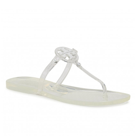 Tory Burch Mini Miller Jelly Sandal Tory Burch Clear Sandals slip on slaid sandal (1)