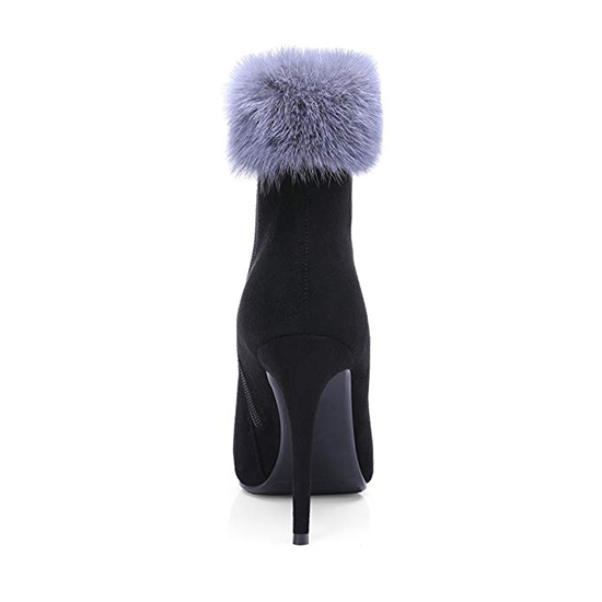 fur topper ankle boots (1)