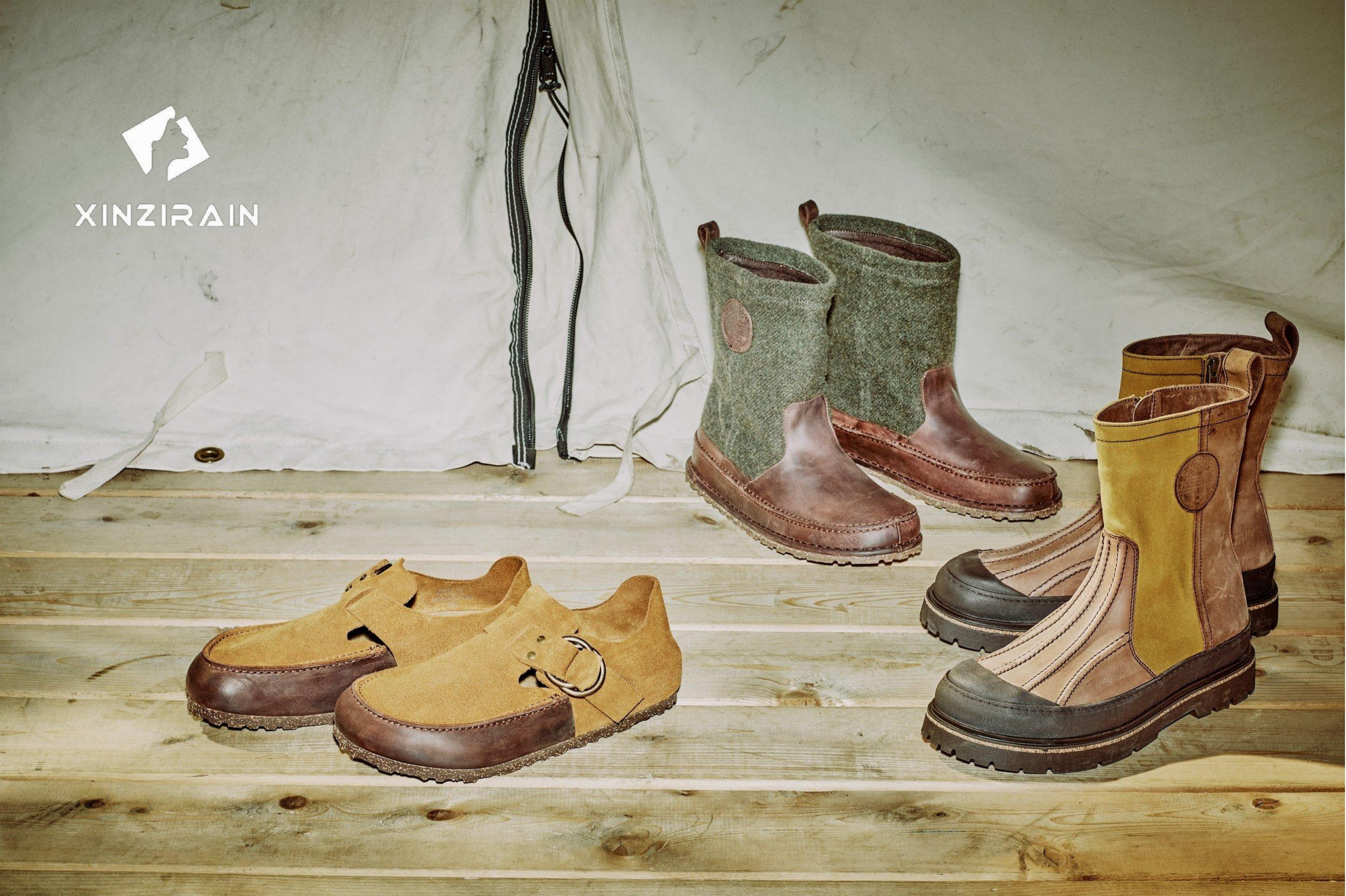 New Outdoor Footwear Capsule by BIRKENSTOCK and FILSON: A Blend of Durability and Functionality